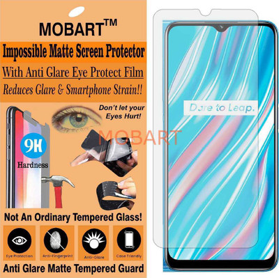 MOBART Tempered Glass Guard for REALME V11 5G (Matte Finish)(Pack of 1)