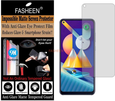 Fasheen Tempered Glass Guard for SAMSUNG GALAXY M11 (Matte Finish)(Pack of 1)