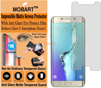 MOBART Tempered Glass Guard for SAMSUNG GALAXY S6 EDGE PLUS (Matte Finish)(Pack of 1)