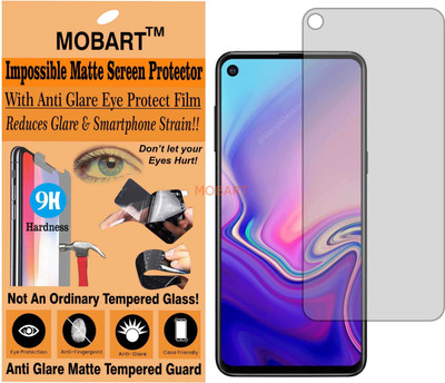 MOBART Tempered Glass Guard for SAMSUNG G8870 (GALAXY A8S) (Matte Finish)(Pack of 1)