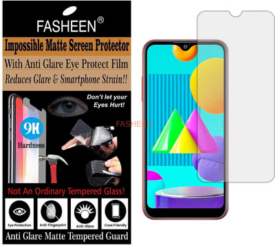 Fasheen Tempered Glass Guard for SAMSUNG M01 (Matte Finish)(Pack of 1)