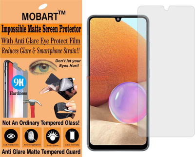 MOBART Tempered Glass Guard for SAMSUNG GALAXY A32 4G (Matte Finish)(Pack of 1)