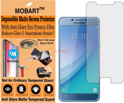 MOBART Tempered Glass Guard for SAMSUNG SAMSUNG GALAXY C5 PRO (Matte Finish)(Pack of 1)