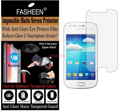Fasheen Tempered Glass Guard for SAMSUNG GALAXY S DUOS S7560 S7562 (Matte Finish)(Pack of 1)