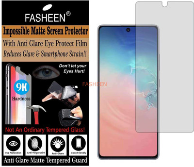Fasheen Tempered Glass Guard for SAMSNG GALAXY S10 LITE (Matte Finish)(Pack of 1)