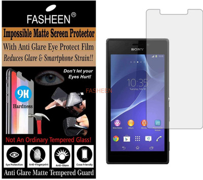 Fasheen Tempered Glass Guard for SONY XPERIA M2 (Matte Finish)(Pack of 1)