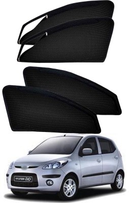 PEEPS STORE Side Window Sun Shade For Hyundai i10(Black)