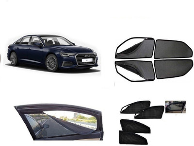 RAKRISH COLLECTION Rear Window, Side Window Sun Shade For Audi A6(Black)