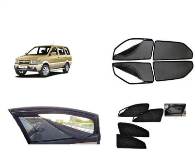 G ILIKA Rear Window, Side Window Sun Shade For Chevrolet Tavera(Black)