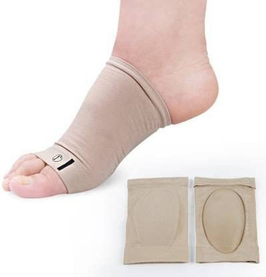 QBLYN Arch Support Sleeve Cushion Plantar Fasciitis Flat Feet Pad Orthotic Free Size Foot Support