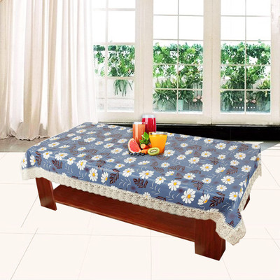 Dasvilla Printed 4 Seater Table Cover(Multicolor, PVC)