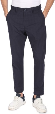 U.S. POLO ASSN. Regular Fit Men Blue Trousers