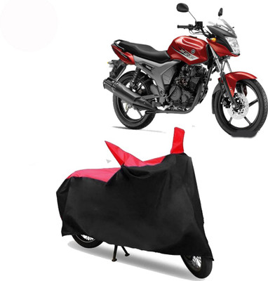 Exciting collections Two Wheeler Cover for Yamaha(SZ-S, Red, Black)