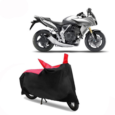 Exciting collections Two Wheeler Cover for Honda(CBF 1000, Red, Black)