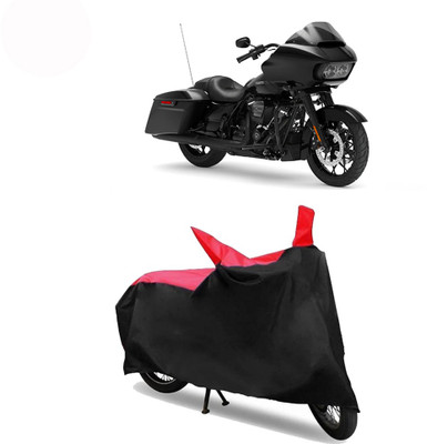 Exciting collections Two Wheeler Cover for Harley Davidson(Road Glide Special, Red, Black)