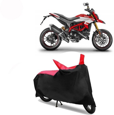 Exciting collections Two Wheeler Cover for Ducati(Hypermotard, Red, Black)