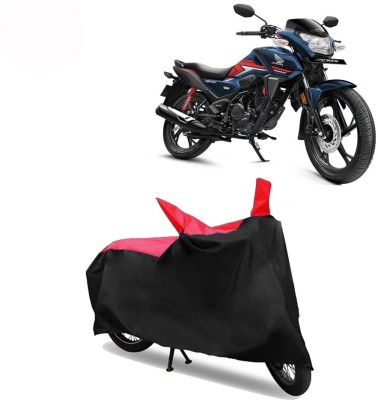 Exciting collections Two Wheeler Cover for Honda(SP 125, Red, Black)