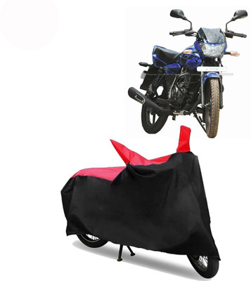 Exciting collections Two Wheeler Cover for Bajaj(XCD 135, Red, Black)