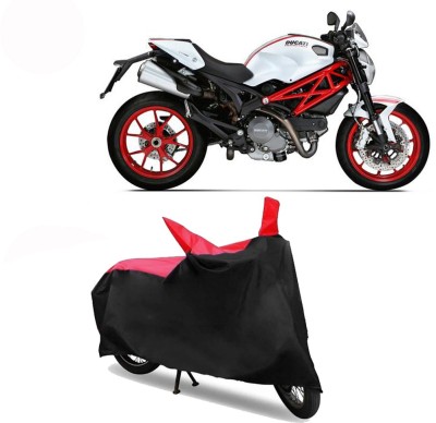 Exciting collections Two Wheeler Cover for Ducati(Monster 796 S2R, Red, Black)