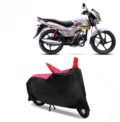 Exciting collections Two Wheeler Cover for Mahindra(Centuro NXT, Red, Black)