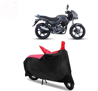 Exciting collections Two Wheeler Cover for Bajaj(Pulsar 125 Neon, Red, Black)