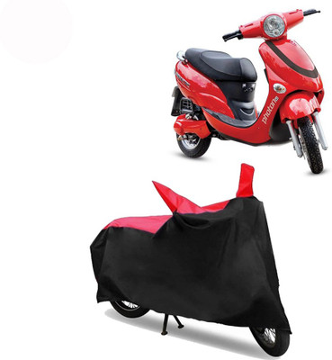 Exciting collections Two Wheeler Cover for Hero(Electric Photon, Red, Black)