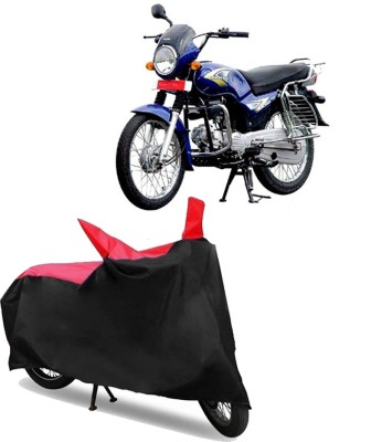 Exciting collections Two Wheeler Cover for Kinetic(Boss, Red, Black)