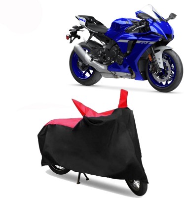 Exciting collections Two Wheeler Cover for Yamaha(YZF-R1, Red, Black)