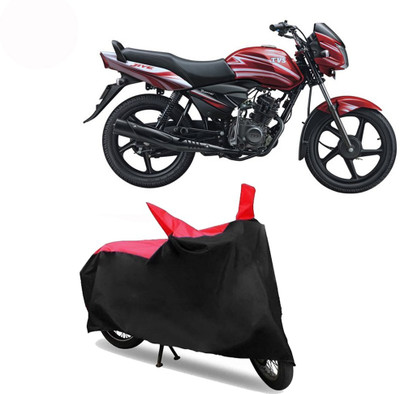 Exciting collections Two Wheeler Cover for TVS(Jive, Red, Black)