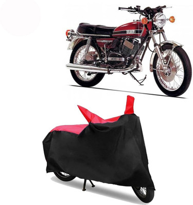 Exciting collections Two Wheeler Cover for Yamaha(RD 350, Red, Black)