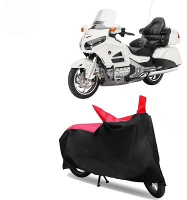 Exciting collections Two Wheeler Cover for Honda(Gold Wing GL1800, Red, Black)