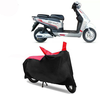 Exciting collections Two Wheeler Cover for Hero(Electric NYX e5, Red, Black)