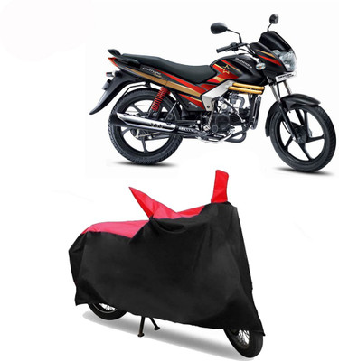Exciting collections Two Wheeler Cover for Mahindra(Centuro, Red, Black)