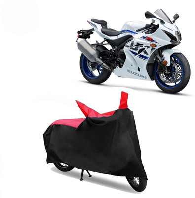Exciting collections Two Wheeler Cover for Suzuki(GSX-R1000 ABS, Red, Black)