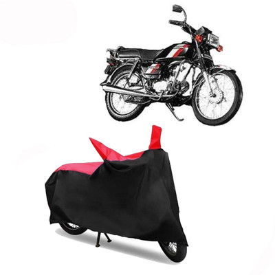 Exciting collections Two Wheeler Cover for Hero(CD 100 SS, Red, Black)