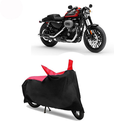 Exciting collections Two Wheeler Cover for Harley Davidson(Roadster, Red, Black)