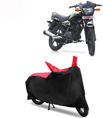 Exciting collections Two Wheeler Cover for TVS(Star City, Red, Black)