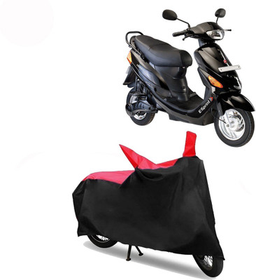 Exciting collections Two Wheeler Cover for Hero Electric(E Sprint, Red, Black)
