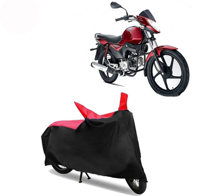 Exciting collections Two Wheeler Cover for Mahindra(Stallio, Red, Black)