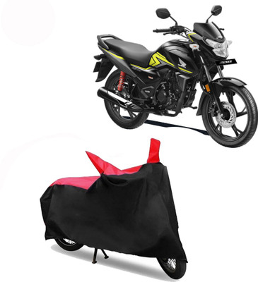 Exciting collections Two Wheeler Cover for Honda(SP125, Red, Black)