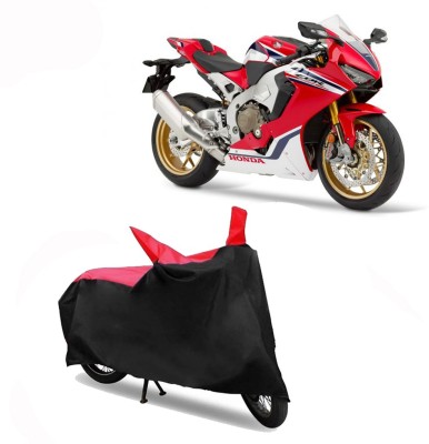 Exciting collections Two Wheeler Cover for Honda(CBR1000RR Fireblade, Red, Black)