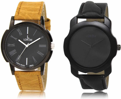 LOREM LR19-LR22 Analog Watch  - For Men