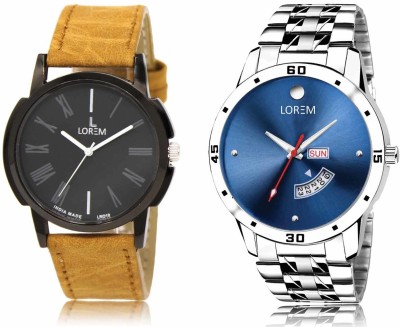 LOREM LR19-LR105 Analog Watch  - For Men