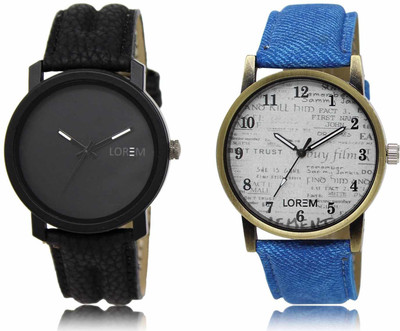 LOREM LR21-LR28 Analog Watch  - For Men