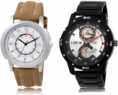 LOREM LR17-LR107 Analog Watch  - For Men