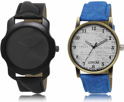 LOREM LR22-LR28 Analog Watch  - For Men