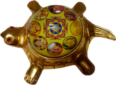 Balaji Traders Shri Kuber Yantra Tortoise Aluminium Yantra(Pack of 1)