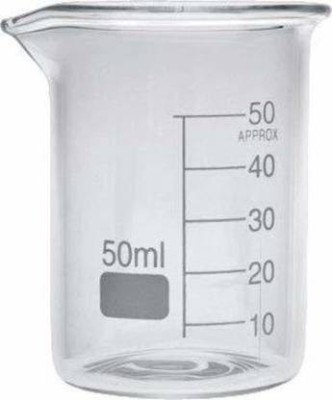 Z GLASS 50 ml Measuring Beaker(Pack of 1)