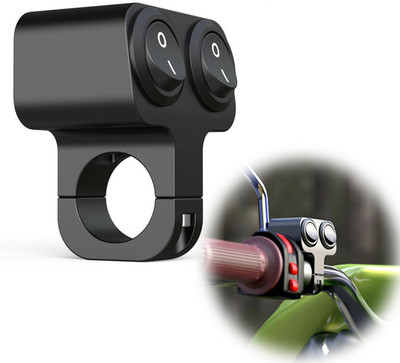 AXWee Handlebar On/Off Switch button 7/8-inch Motorcycle Dual Switch Handle Bar Grip For Universal For Bike Universal For Bike(Pack of 1)