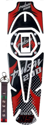 A1GRAPHIX Tank PAD +Keyring Combo Bike Tank Pad